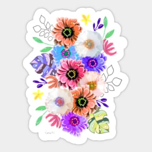 Flowers bouquet Sticker